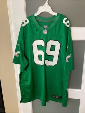Nike Landon Dickerson Kelly Green Philadelphia Eagles Alternate Game Jersey XXL